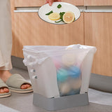 Cos De Gunoi Extensibil, Din Plastic, Reglabil, Pliabil, Versatil, Pentru Bucatarie, Baie Sau Birou, Cos Universal, 21X25X17 Cm - vivimall.ro