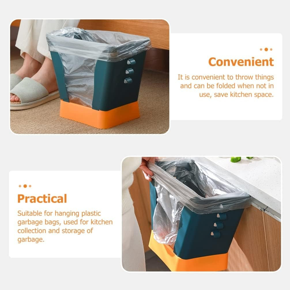 Cos De Gunoi Extensibil, Din Plastic, Reglabil, Pliabil, Versatil, Pentru Bucatarie, Baie Sau Birou, Cos Universal, 21X25X17 Cm - vivimall.ro