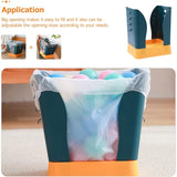 Cos De Gunoi Extensibil, Din Plastic, Reglabil, Pliabil, Versatil, Pentru Bucatarie, Baie Sau Birou, Cos Universal, 21X25X17 Cm - vivimall.ro