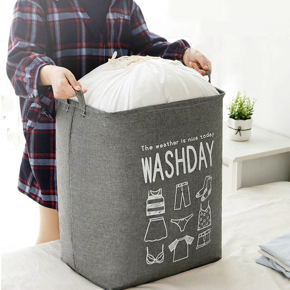 Tárolókosár 72 L Textil | CasaLino 2