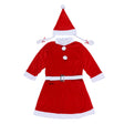 Costum Craciunita Vivimall® Fata, 10-12 ani, 3 piese, Catifea - vivimall.ro