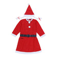 Costum Craciunita Vivimall® Fata, 10-12 ani, 3 piese, Polar - vivimall.ro