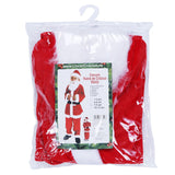 Costum Mos Craciun Flippy® Baiat, 7-9 ani, 5 piese, Catifea - vivimall.ro