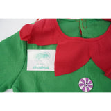 Costum Spiridus, Vivimall, Baieti, 7-9 ani, Verde, Poliester - vivimall.ro