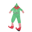 Costum Spiridus, Vivimall, Baieti, 7-9 ani, Verde, Poliester - vivimall.ro