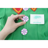 Costum Spiridus, Vivimall, Fete, 4-6 ani, Verde, Poliester - vivimall.ro