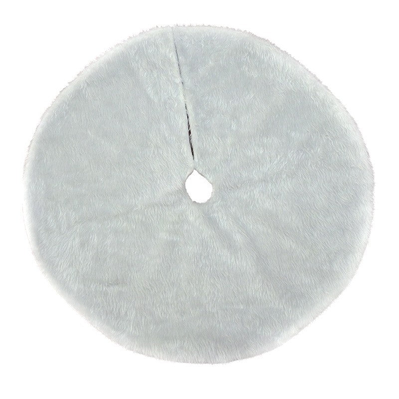 Fehér Haipai Karácsonyfa Szőnyeg, Átmérő 120 Cm, Szőrvastagság 2,5 - 3 Cm