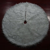 Fehér Haipai Karácsonyfa Szőnyeg, Átmérő 150 Cm, Szőrvastagság 2,5-3 Cm