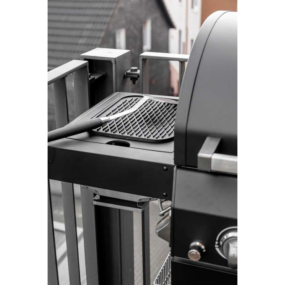 Covoras din Silicon pentru Scurgere Vase, Vivimall, Uz Casnic, Rezistent la Temperaturi Ridicate, Izolator, 30x24 cm, Negru - vivimall.ro