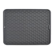 Covoras din Silicon pentru Scurgere Vase, Vivimall, Uz Casnic, Rezistent la Temperaturi Ridicate, Izolator, 43x32.5 cm, Negru - vivimall.ro
