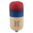 Kendama Pill X Originala, Flippy, Profesionala Model Rubber Grip Pilula, din Lemn, Varsta 9+, Ata 62/65 cm, 11 x 5 x 5 cm, Gradient Rosu/Albastru - vivimall.ro