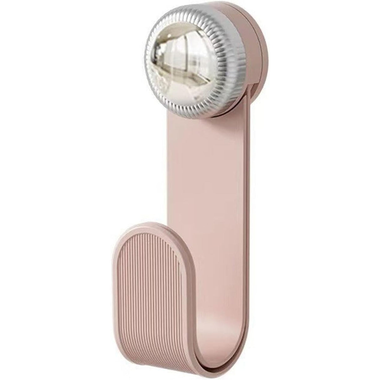 Suport de Bucatarie, Flippy, Rotativ, din Plastic, Aplicare prin Lipire, 5 x 5 x 18.5 cm, Roz