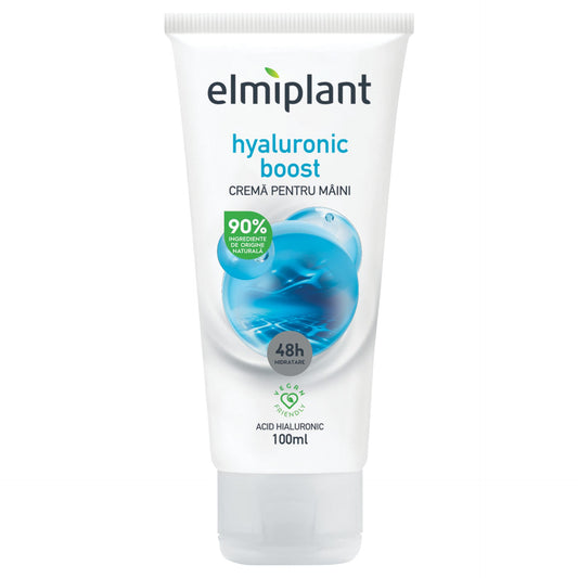 Crema de Maini, Elmiplant, Hyaluronic Boost, 100 ml - vivimall.ro