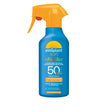 Loțiune spray Elmiplant Sun Family SPF 50, flacon 270 ml, protecție solară față și corp, vedere frontală