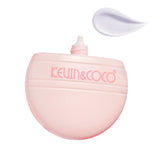 Cremă primer Kevin&Coco SPF 50 în ambalaj albastru, vedere frontală, bază machiaj cu hidratare