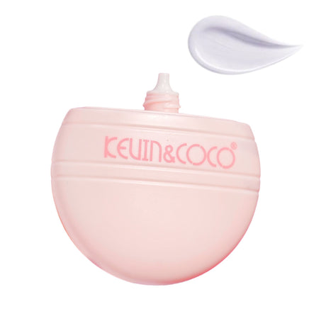 Crema Primer, Kevin&Coco, Baza pentru Machiaj, cu Protectie Solar SPF 50, Hidratare si Uniformizare, Textura Usoara, Efect Neted, pentru Toate Tipurile de Ten, 8 x 7.8 x 3 cm, Albastru - vivimall.ro