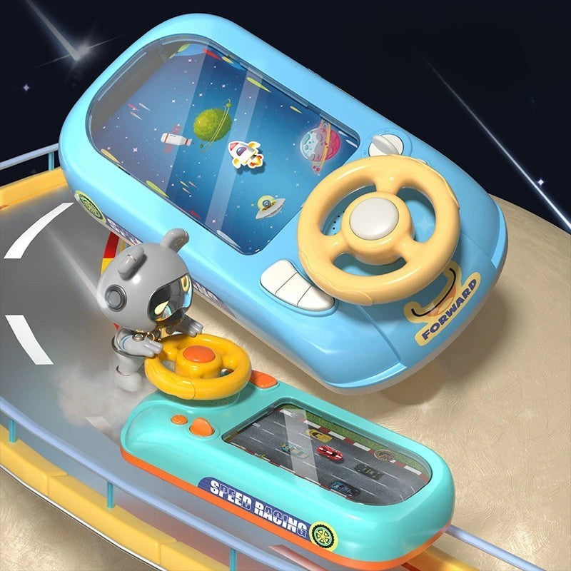 Simulator de condus Flippy, bază cu 4 ventuze de fixare pe suprafețe netede