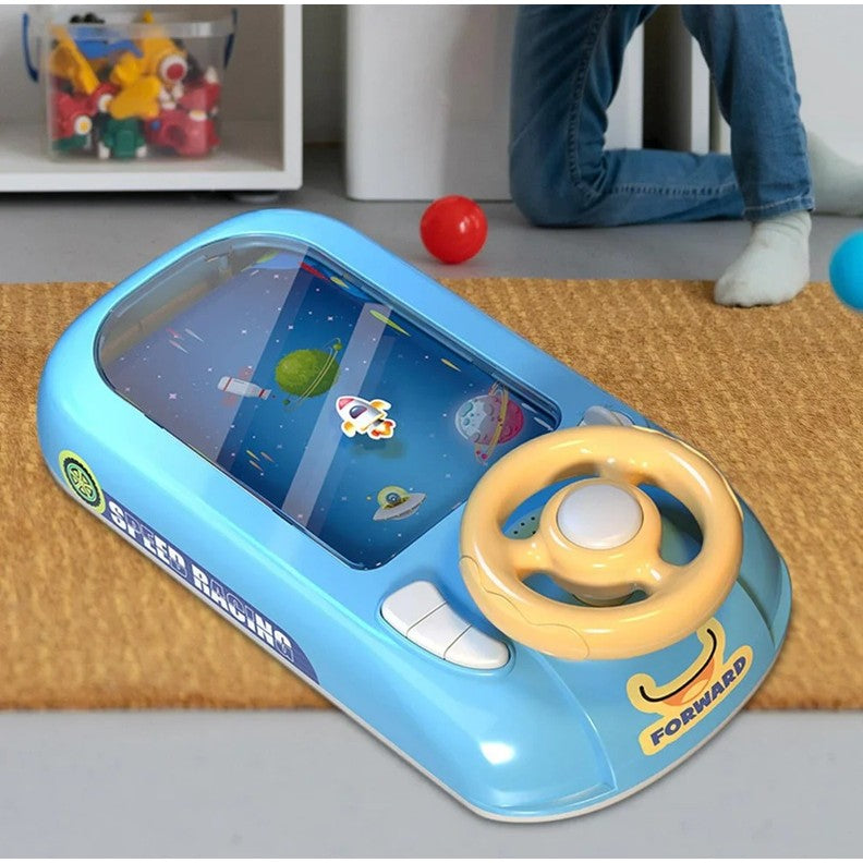 Jucărie educativă Flippy volan copii, butoane interactive cu funcții multiple