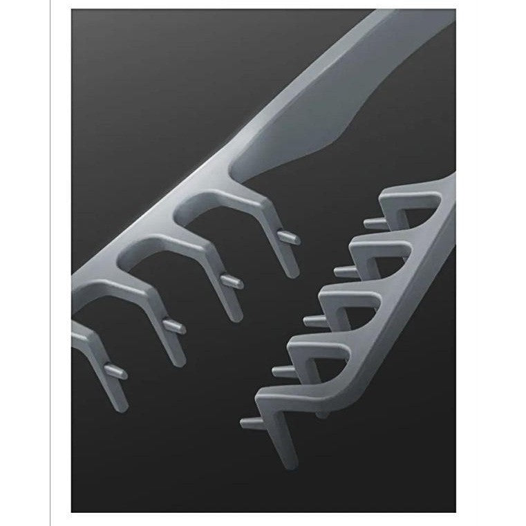 Pieptan de Volum, Vivimall, din ABS, pentru Femei/Barbati, 19 x 9 cm, Gri - vivimall.ro