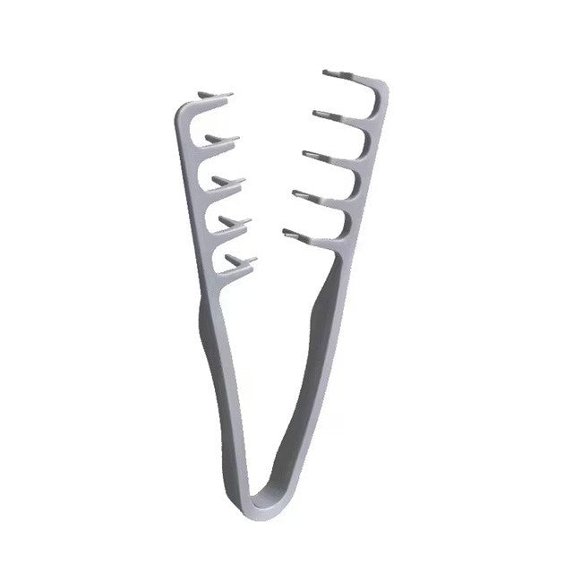 Pieptan de Volum, Vivimall, din ABS, pentru Femei/Barbati, 19 x 9 cm, Gri - vivimall.ro