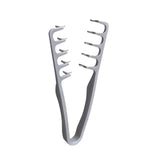 Pieptan de Volum, Vivimall, din ABS, pentru Femei/Barbati, 19 x 9 cm, Gri - vivimall.ro