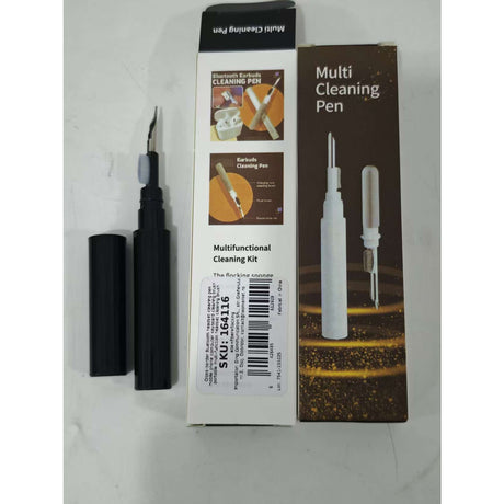 Stilou pentru curatare, Flippy, Multifunctional, pentru Telefon, Computer, Tastatura, cu Perie, Negru