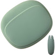 Husă silicon gri Vivimall pentru căști și cabluri, 8,5 x 10 x 2 cm, vedere frontală