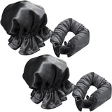 Accesoriu de Ondulat Parul, Vivimall, fara Caldura, din Poliester, Manual, Prin Rasucire, 29 x 4 cm, Negru - vivimall.ro