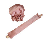 Accesoriu de Ondulat Parul, Vivimall, fara Caldura, din Poliester, Manual, Prin Rasucire, 29 x 4 cm, Roz - vivimall.ro