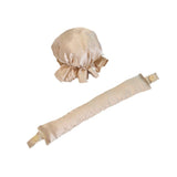 Accesoriu de Ondulat Parul, Vivimall, fara Caldura, din Poliester, Manual, Prin Rasucire, 29 x 4 cm, Bej - vivimall.ro