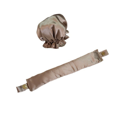 Accesoriu de Ondulat Parul, Vivimall, fara Caldura, din Poliester, Manual, Prin Rasucire, 29 x 4 cm, Gri - vivimall.ro