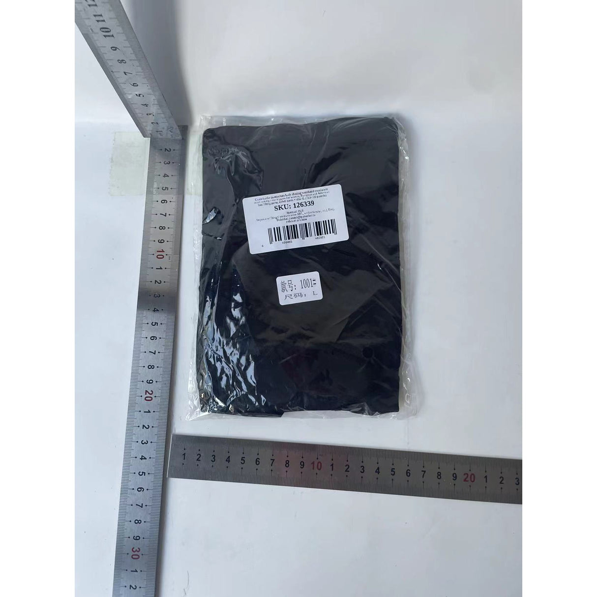 Lenjerie Modelatoare pentru Abdomen, Vivimall, cu Talie Inalta si Corset, Negru, Push-Up, Marimea L - vivimall.ro