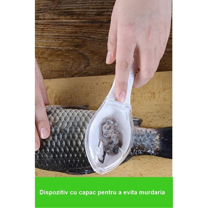 Curățător Manual Solzi Pește  | AquaFresh - vivimall.ro