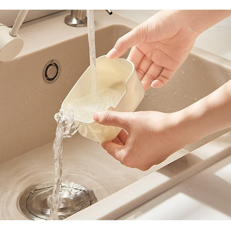 Cutie Alimentara Multifunctionala, Vivimall, pentru Condimente, Gustari,  Inchidere Etans, cu Capac si Maner, 8 Compartimente, 32 x 8 x 25 cm, Alb - vivimall.ro