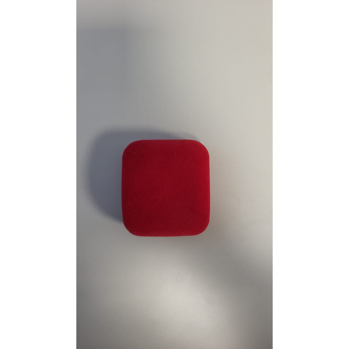 Cutie de Bijuterii Catifea Rosie Model 1, 5 x 5,5 cm - vivimall.ro