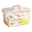 Cutie De Depozitare, Vivimall, Tip Valiza, pentru Alimente, Jucarii, Accesorii, Transparenta, Marime L, 38.5x27.5x22 cm - vivimall.ro