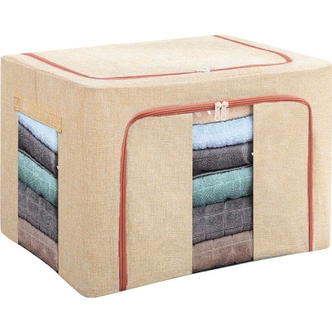Cutie De Depozitare Pliabila 100L Roz Pudrat | StyleBox 2