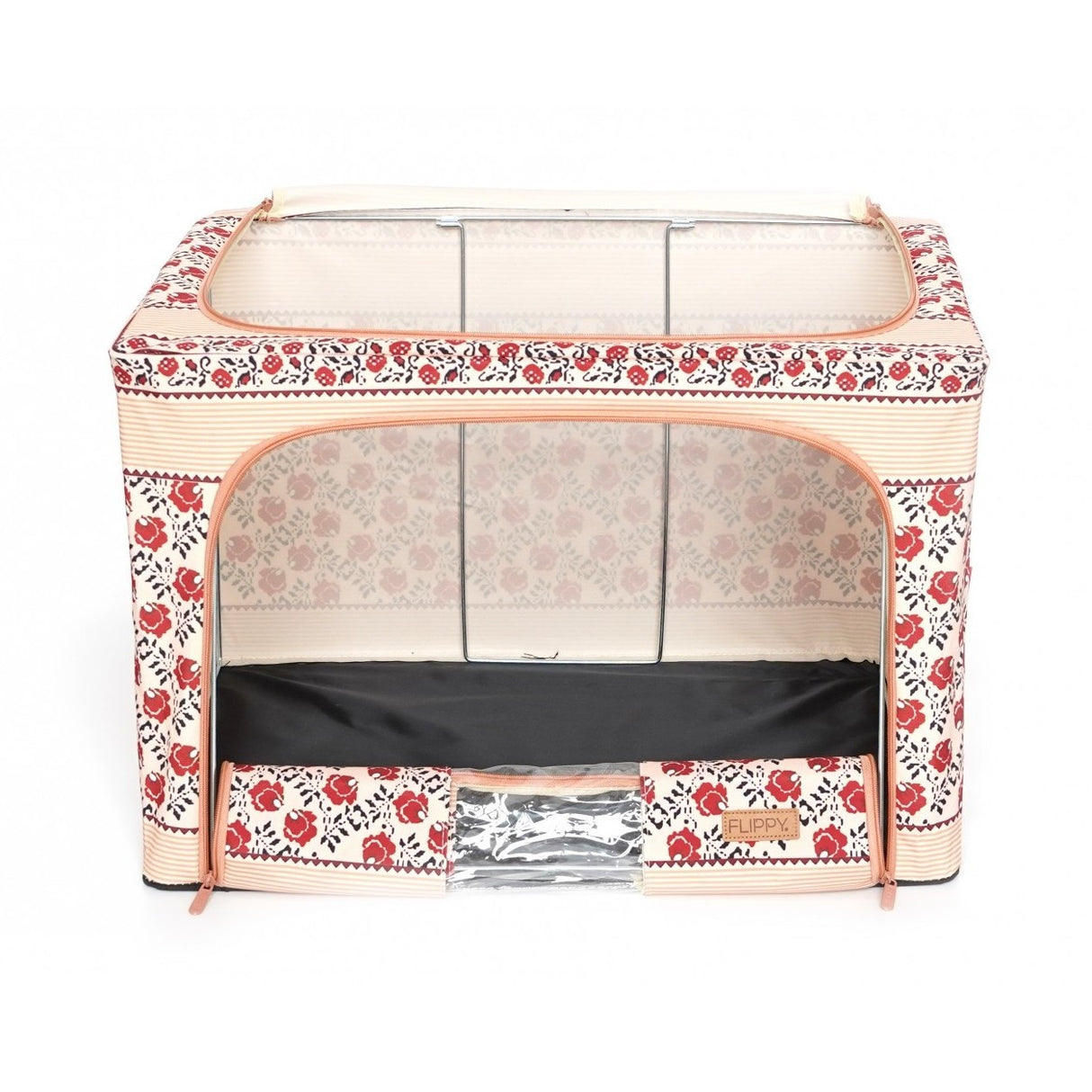 Cutie De Depozitare Pliabila 66L Motiv Traditional | StyleBox 3 - vivimall.ro