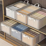 Cutie de Depozitare Tip Cos, Vivimall, Material Textil Transparent, Pliabila, 47x28x20 cm, 35 l, Cadru Metalic, cu Manere, Alb - vivimall.ro