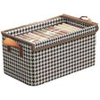 Cutie Depozitare, Vivimall, Capac Transparent, Model In Carouri, Model Mare, Maro - vivimall.ro