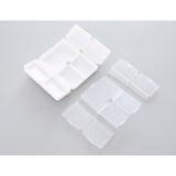 Cutie depozitare medicamente, 7 compartimente sigilate individual, pliabila, portabila, Vivimall, Alb/Rosu - vivimall.ro