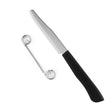 Cutit 2in1, Vivimall, Feliere/Curatare, Grosime Feliere Reglabila, 22 cm, din Otel Inoxidabil, Negru - vivimall.ro