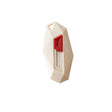 Cutter pentru Cutii, Vivimall, Varf Rotunjit si Zimtat, Tip Breloc, 6.5x3.5 cm, Crem - vivimall.ro