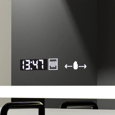 Oglinda Led Rectangulara, Radiante Senzor Motionglow Marcello, Sistem Dezaburire, Ceas & Termometru - vivimall.ro