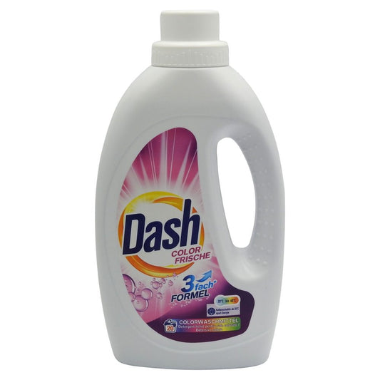 Detergent Lichid pentru Rufe Colorate, Dash, Color Fresh, 1.100 L, 20 Spalari - vivimall.ro