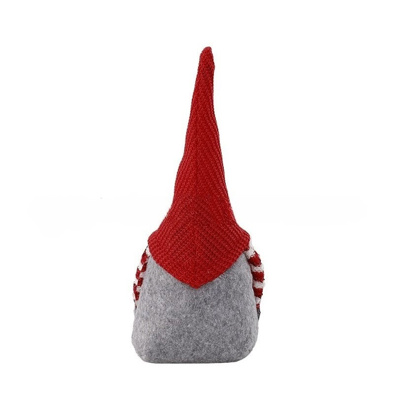 Karácsonyi Dísz Manó, Piroska és a farkas, Kötött, Textil, 25 Cm 