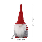 Karácsonyi Dísz Manó, Piroska és a farkas, Kötött, Textil, 25 Cm 