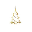 Decoratiune de Craciun Luminoasa in forma de Brad, 21x13 cm, cu Ventuza, Alb Cald, Vivimall - vivimall.ro