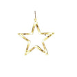 Decoratiune de Craciun Luminoasa in forma de Stea 19x18 cm, cu Ventuza, Alb Cald, Vivimall - vivimall.ro