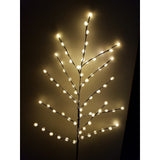 Decoratiune Luminoasa Crenguta cu Baterii 72 LED -uri Alb Cald - vivimall.ro